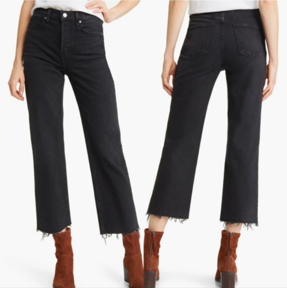 Frank & Eileen Monaghan Black Straight Leg Jeans 26